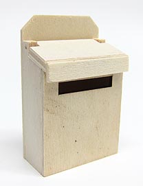 Briefkasten Holz ca. 70x45x22mm
